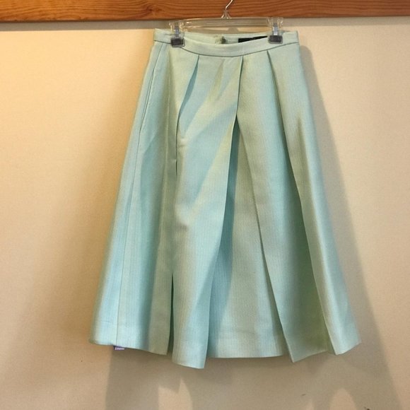 tibi plisse skirt